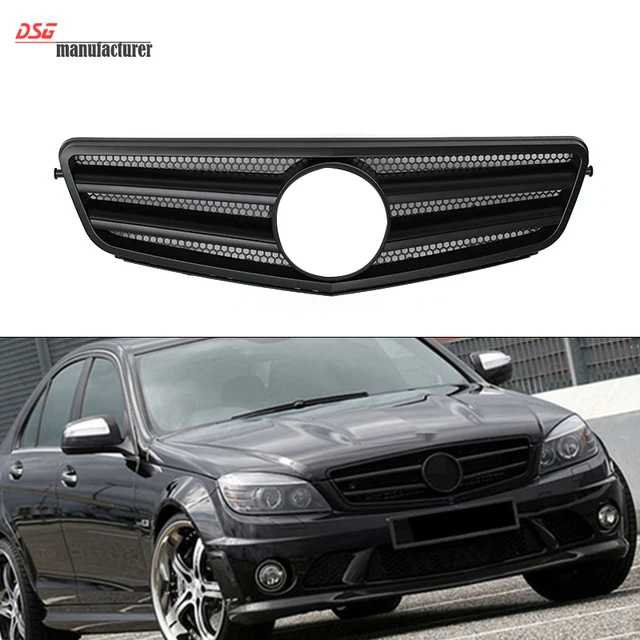 Buy Mercedes W204 Bumper Grill Grille Replacement for Benz 2007 2014 W204 C300