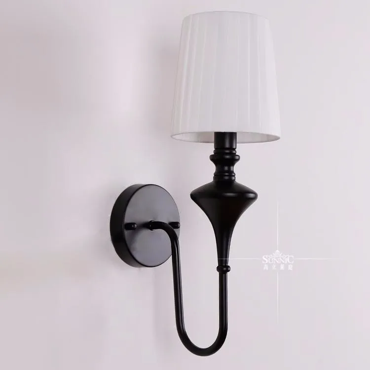 Simples de Ferro Sala de Estar do Quarto do Vintage Lâmpada de Parede para o Quarto Sala de Cabeceira Estilo Forjado Escadas 9 de Parede Para O Quarto Sala de Cabeceira