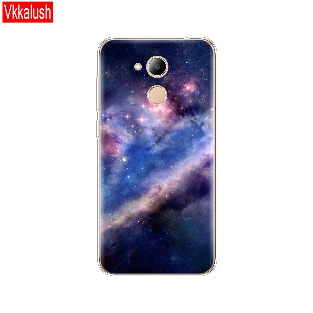 80090 Силиконовый чехол-накладка для huawei Honor 6C Pro 5,", мягкая задняя крышка из ТПУ для huawei 6C Pro V9 PLAY, полная защита от ударов 360 - Цвет: 80090