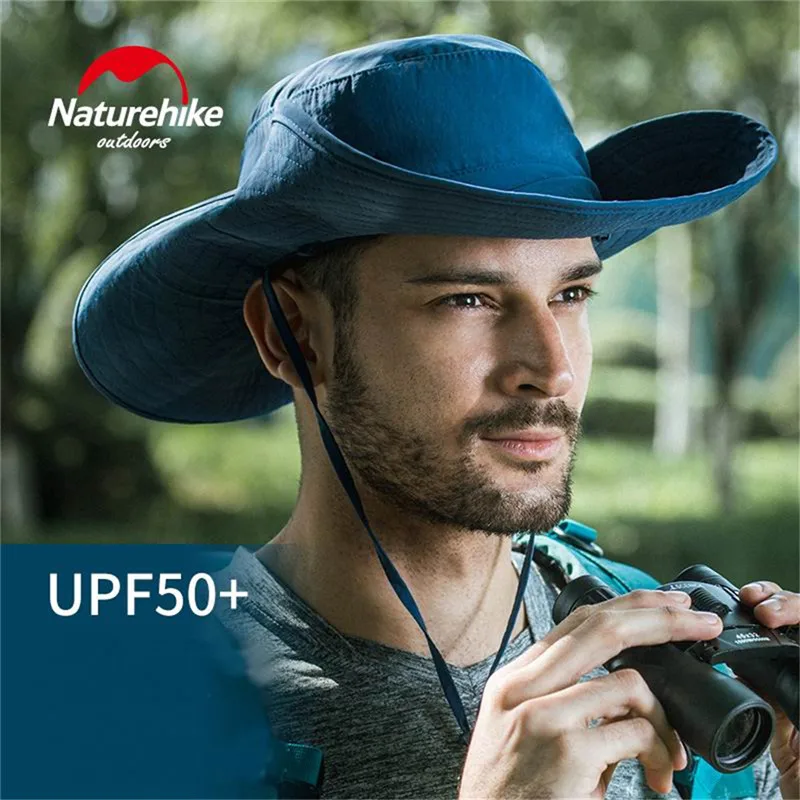

Naturehike Outdoor Fishing Hat Cap Fisherman Hat Wide Brim Sun Anti-UV Unisex Fisherman Quick-Dry With Neck Protection Cover