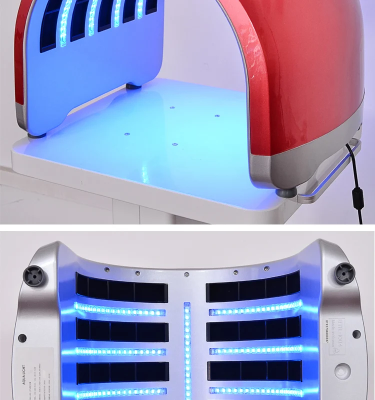 Новейший профессиональный Фотон PDT светодиодный светильник Маска для Лица Машина Для Лечения Акне Отбеливающий светильник для омоложения кожи терапия