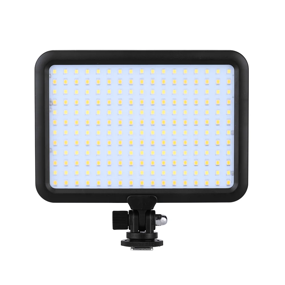 Triopo TTV 204 Photographic Equipment LED Camera Video Light Lamp Panel 3200K 5500K Dimmable for Canon