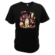 Gengar seared футболка аниме Лаванда город кошмар гробница Camiseta Модная молодежная японская футболка Pokemon