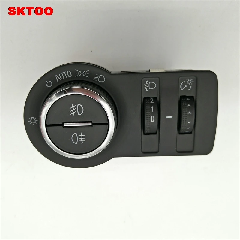 SKTOO автомобиль для CRUZE фар переключатель управления для Chevrolet фар переключатель тире диммер блок OE#: 1330175