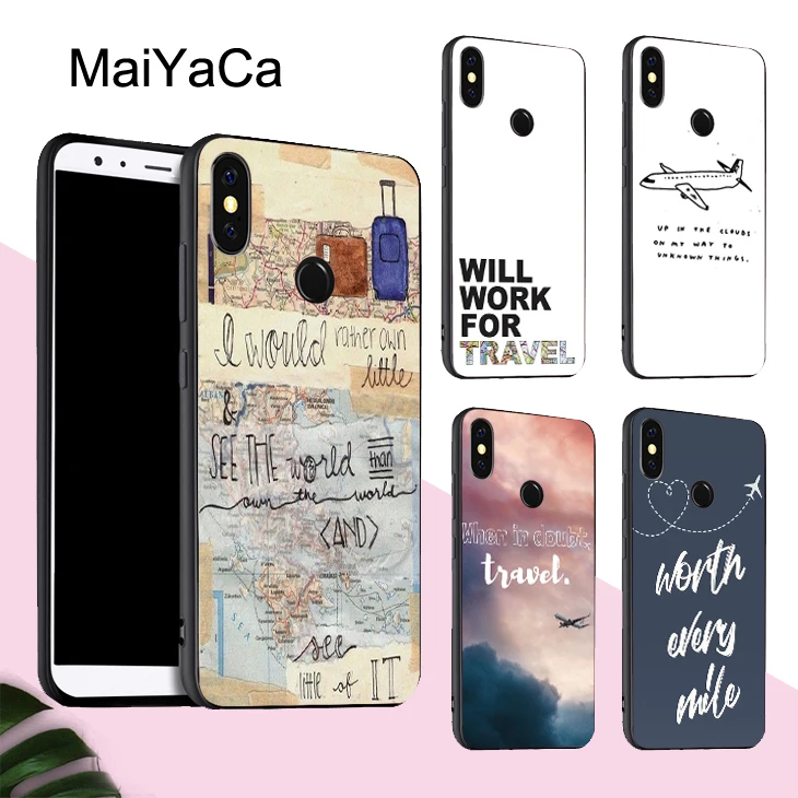 Чехол MaiYaCa с мотивами путешествий по миру для POCO X3 F2 Pro чехол Red mi Note 8 8T 7 9 9S 9A 9C Mi 10 Lite