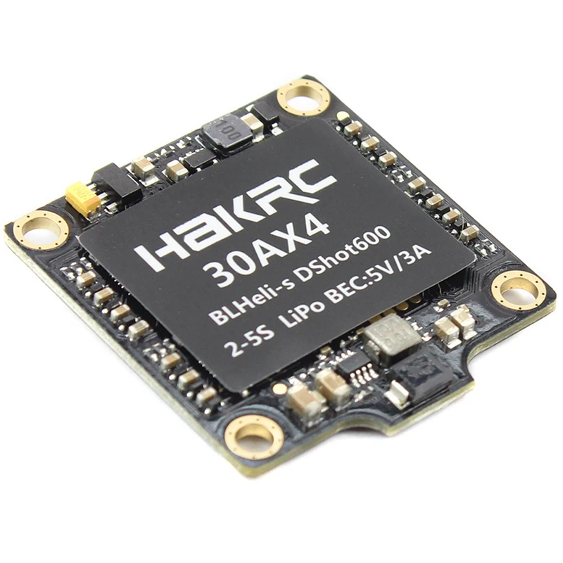 Hakrc 4 в 1 30A Blheli_S Bb2 Dshot 150/300/600 мини Esc Скорость контроллер 2-6S для Diy небольшой гоночный Дрон с видом от первого лица Multcopter на открытом воздухе