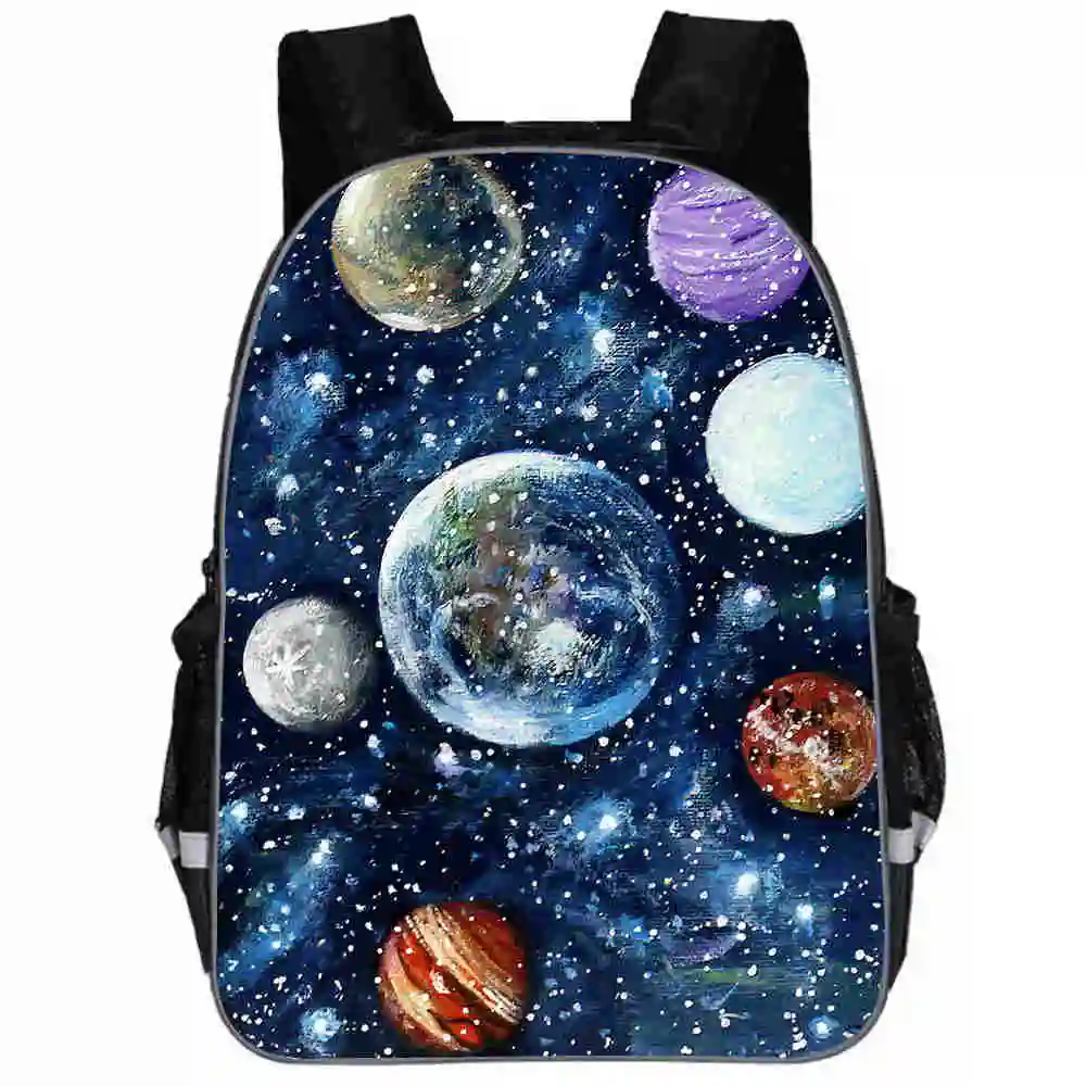 

Galaxy Backpack Universe Space Solar For Teenagers Boys Girls Toddler Animal Kid School Book Bags Men Women Rock Mochila Bolsa