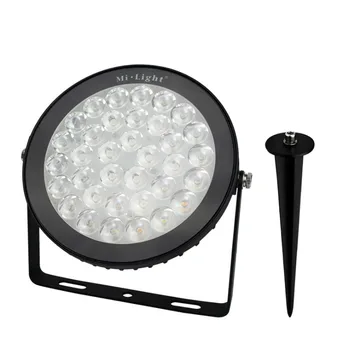 

Milight FUTC03 15W RGB+CCT Led Garden Lamp 50/60Hz Led Bulb 2.4GHZ Wireless Remote Control Smartphone APP Control AC100-240V