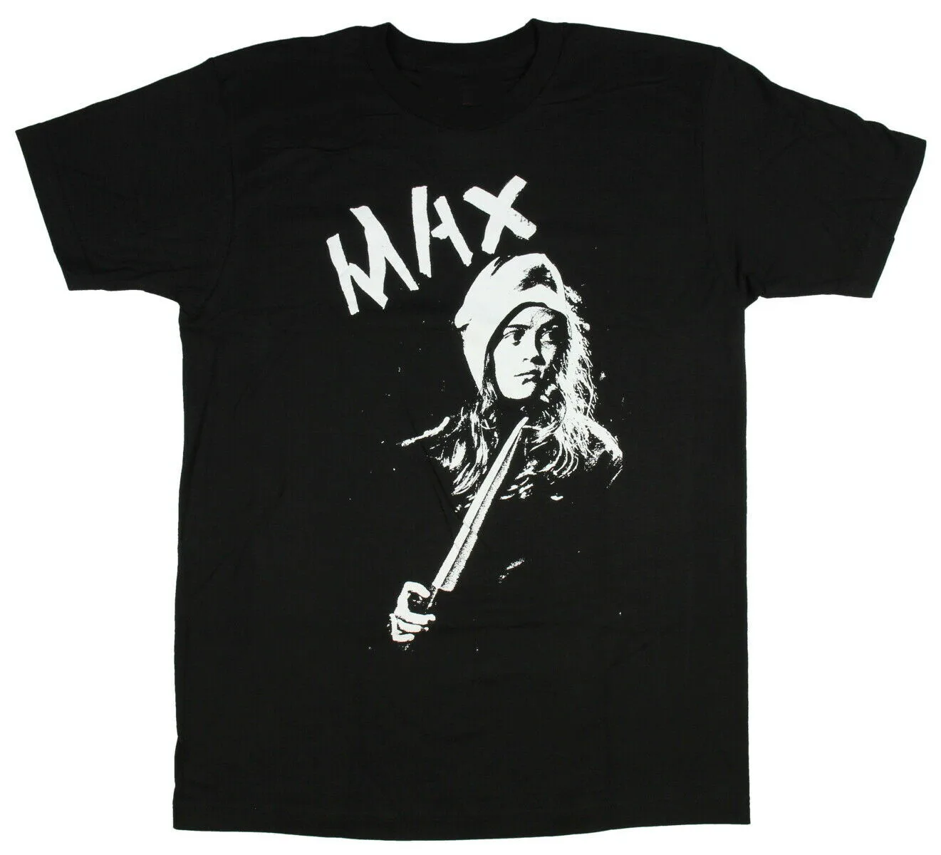 

Men's Stranger Things Shirt - Max "MADMAX" Mayfield Dig Dug Champion T-Shirt