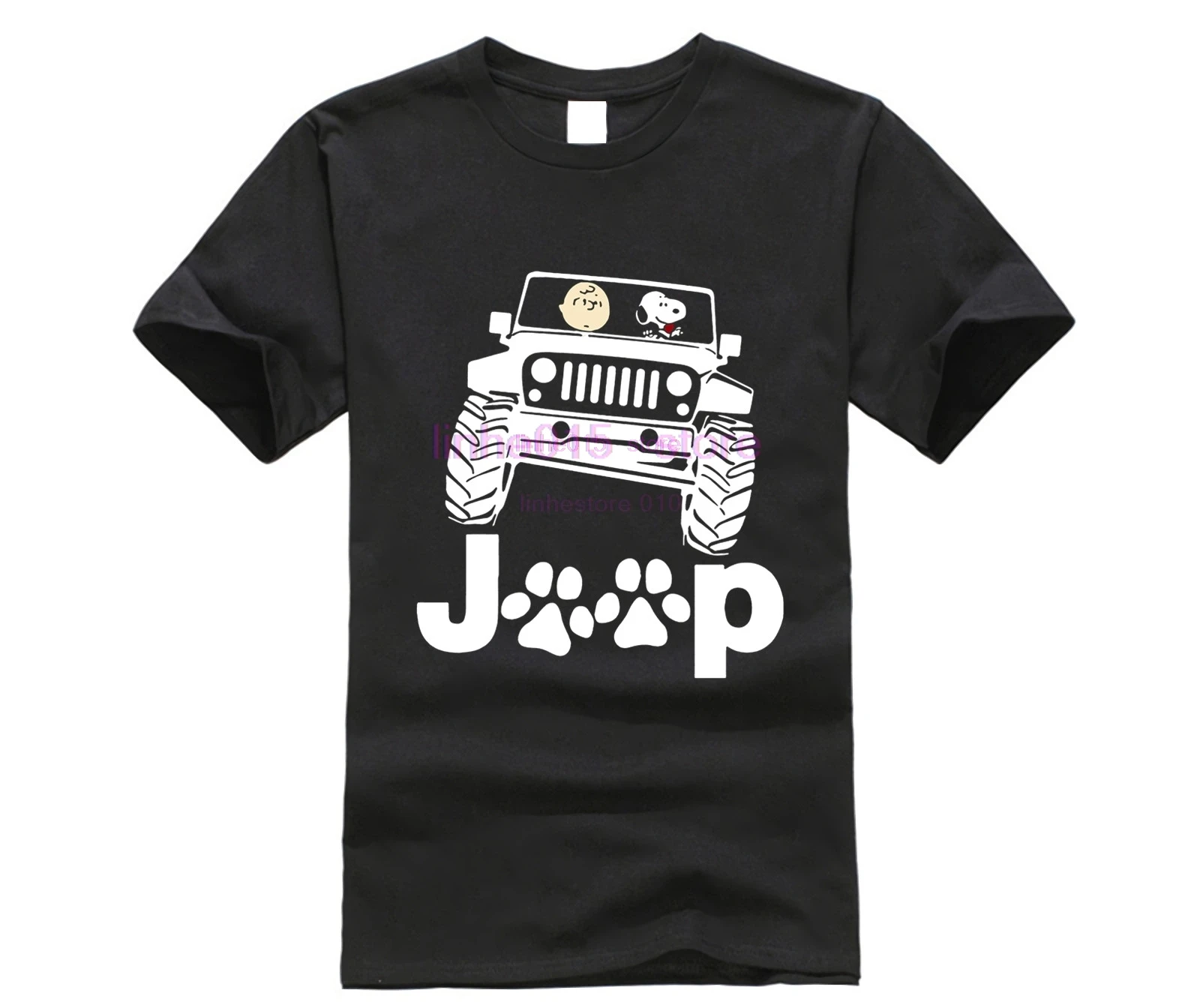 

2019 NEW men shirt SNOOPY JEEP SHIRT