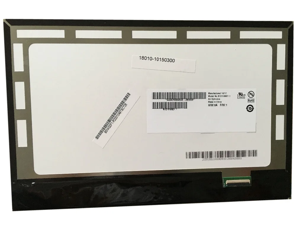 B101EAN01.1 подходит B101EAN01.6 для ASUS TF103 TF103CG ME103 K010 ME103C ME103K ME102 ME102A ЖК-дисплей Дисплей Панель Экран