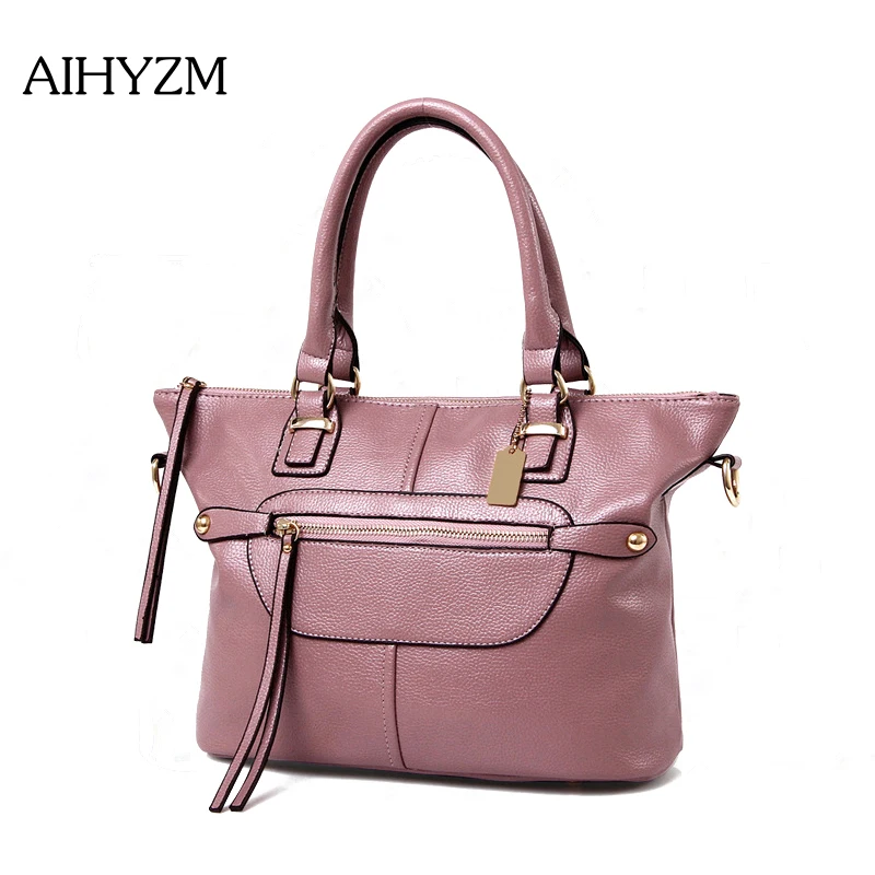 

AIHYZM Locomotives Fashion Women Handbags Bolsas Feminina Luxury Handbags Women Bags Designer Quality PU Leather Shoulder Bag