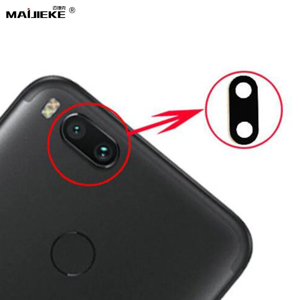 10PCS Rear Camera Glass Cover For Xiaomi mi 9 SE A1 A2 Lite Mix 2S Max 3 Redmi Note 7 6 pro 6A 7A A3 Y3 Back Camera Lens Sticker