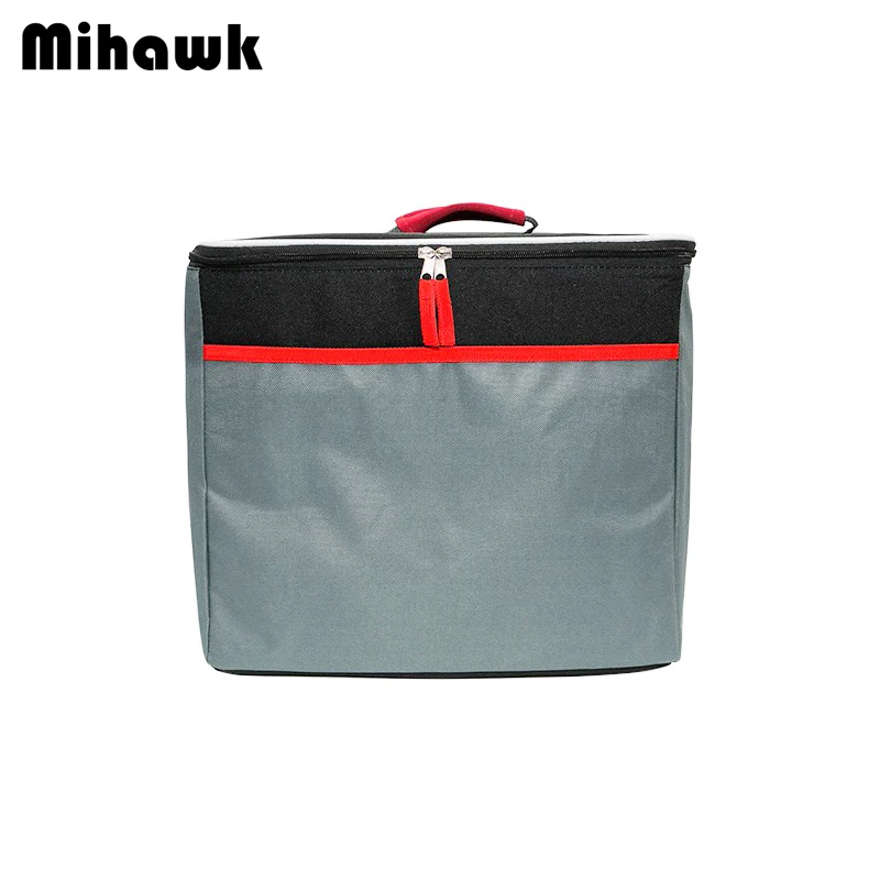 

Mihawk Thicken Folding Cooler Bag Portable Heat Insulation Large Capacity Picnic Pouch Thermal Lunch Food Container Ice Zip Tote