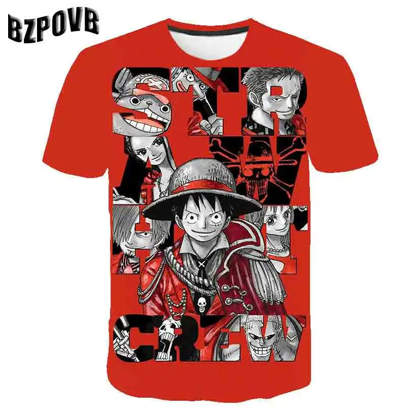 

3D Print Nautical King and Naruto Printing Short Sleeve T-shirt Latest Mens 3D T-shirt 2019 Summer Fashion Casual Breathable Te