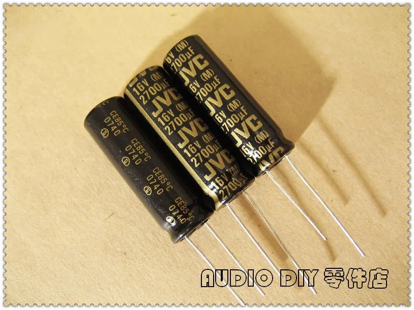 Lot of 4 2700uF 16V Panasonic Electrolytic Capacitors 105 deg C *NEW* US Seller