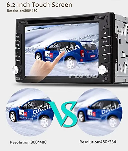 Perfect Wireless Backup Camera included!6.2 Inch Double DIN Car Stereo GPS Navigation in Dash Vehicle Dvd Player Touch Screen Autoradio 1 Perfect Wireless Backup Camera included!6.2 Inch Double DIN Car Stereo GPS Navigation in Dash Vehicle Dvd Player Touch Screen Autoradio 1