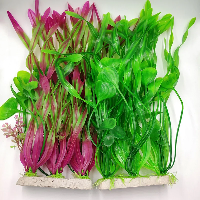 Аквариумные растения Aquaris, водная трава, украшение аквариума для рыб, имитация водорослей, водоросли, искусственные Ландшафтные растения