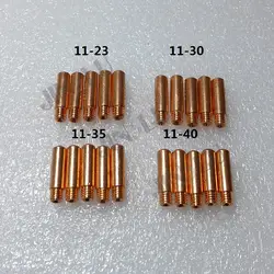 20 штук 11-23 11-30 11-35 11-40 свяжитесь с Жало Tweco мини L Magnum 100L МиГ сварки пистолет сварочный аппарат части