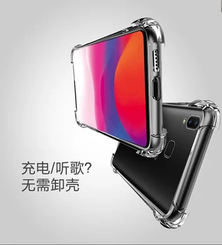 

100pcs Air Cushion Corner Case For VIVO X27 X23 X21i X20 Pro Plus V15 V11 Y17 Y97 Y95 Y93 V9 Y83 Z5X IQ00 neo Shockproof Cover
