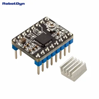

A4988 Stepper motor Driver for 3D printers, with heating sink