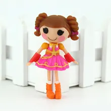 1 шт. 3 дюйма оригинальные MGA куклы Lalaloopsy Мини Куклы для девочек игрушка игровой домик каждый уникальный