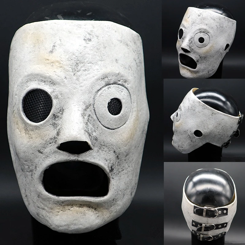 

Slipknot Mask Corey Taylor masks Dulex Latex DJ Star Cosplay Halloween Costume Prop Mask for Adult Adjusta