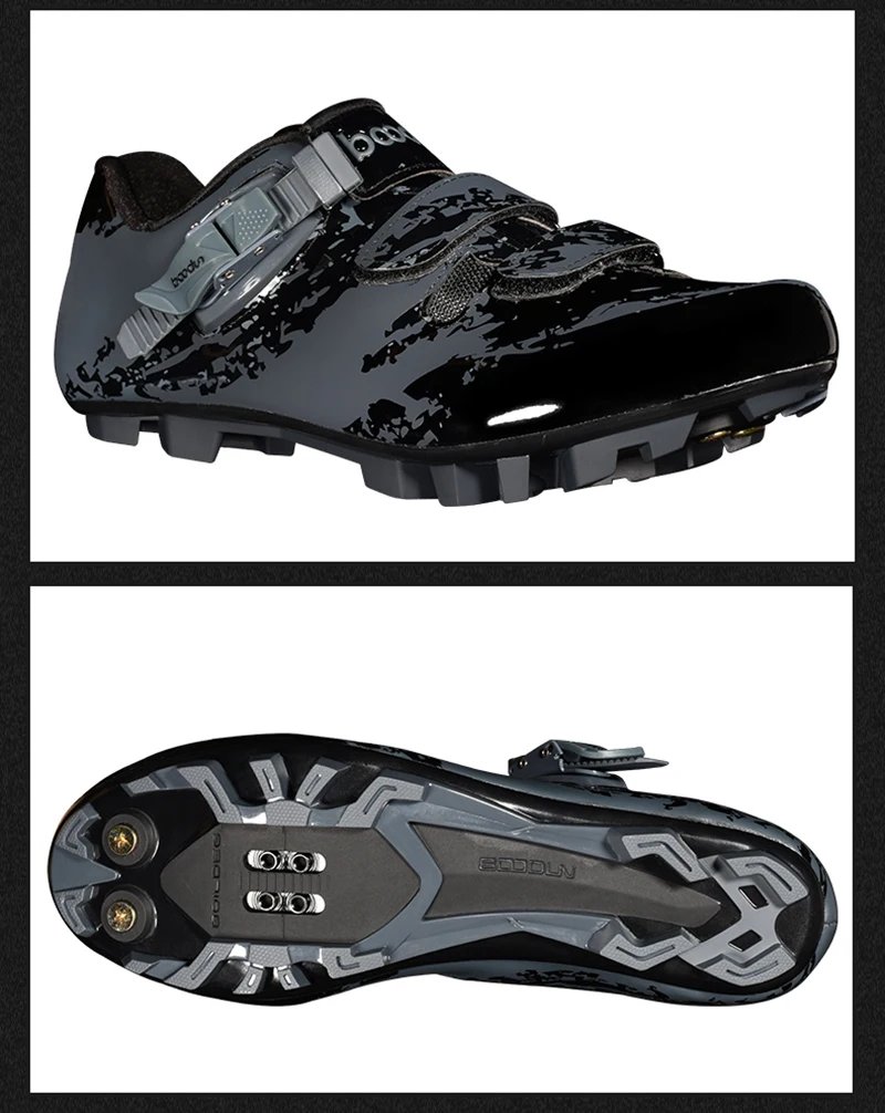 BOODUN велосипедная обувь добавить педаль SPD набор MTB велосипед самоблокирующиеся сверхлегкие спортивные гоночные кроссовки Sapatos de ciclismo