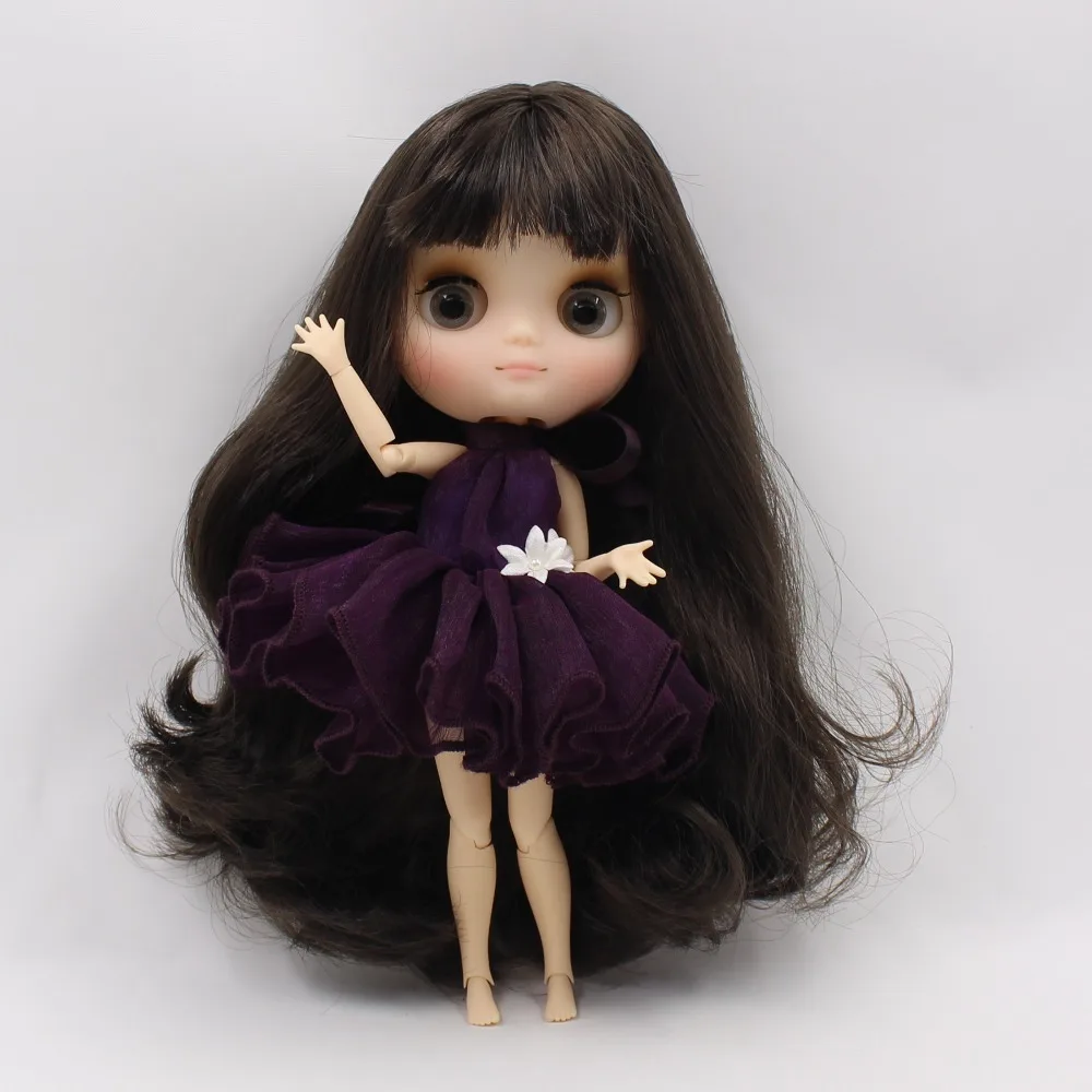 Middie Blythe Doll with Brown Hair, Tilting-Head & Custom Jointed Body 1