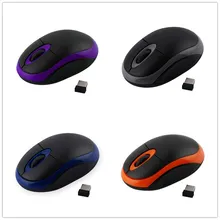 Горячая 9,5*5,5*3,0 см мини маленькая Беспроводная usb-мышь оптические Беспроводные мыши для ноутбука ПК