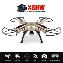2016 NEW SYMA X8HW Hover FPV Real-time RC Quadcopter Drone With 2MP WIFI Camera 2.4G 6Axis Dron RTF RC Helicopter VS X101 X102H