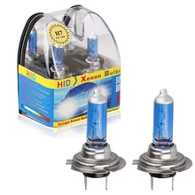 2 шт. 12 V H7 55 Вт высокой мощности Мощность H7 галогенная лампа 6000 К супер яркий белый автомобилей головной светильник тумана светильник, футболка с принтом "автомобиль" светильник источник стайлинга автомобилей