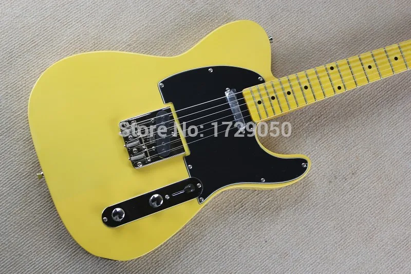 

free shipping china Custom shop Top Quality Vintage 52 TL Reissue - Butterscotch 52 Yellow tl Electric Guitar in stock 930