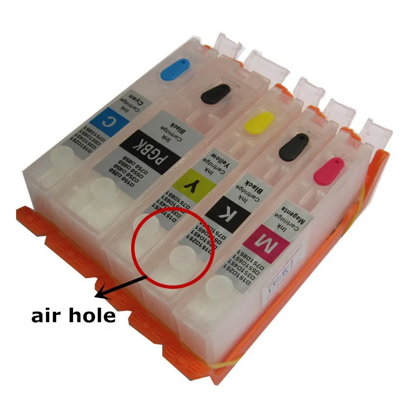 10set PGI-450 CLI-451 refillable ink cartridge For