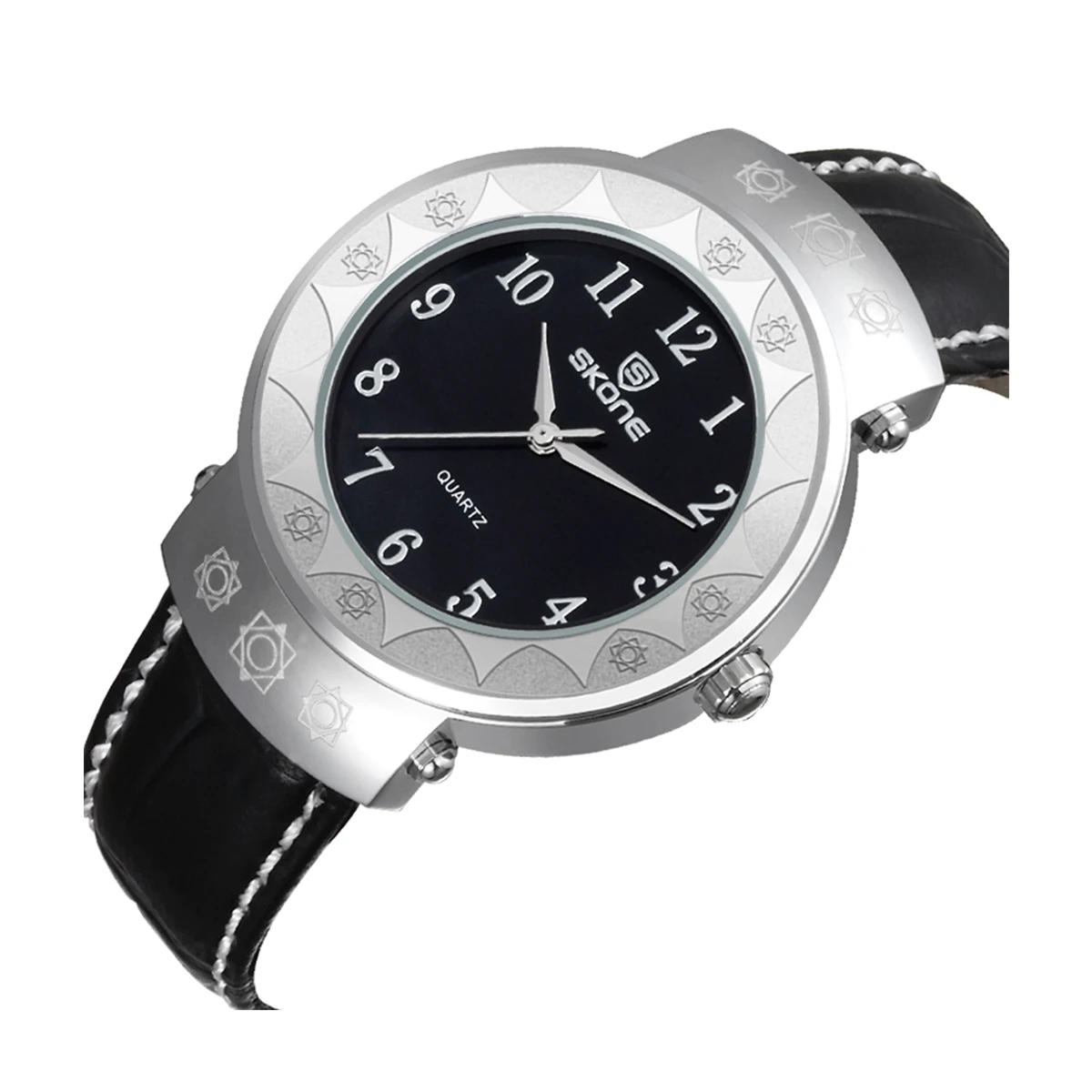 

SKONE Unique Woman Quartz Analog Note Style Leather WristWatch Fashion Ladies Gfit Casual Watch Female Relogio Feminino 2017 New