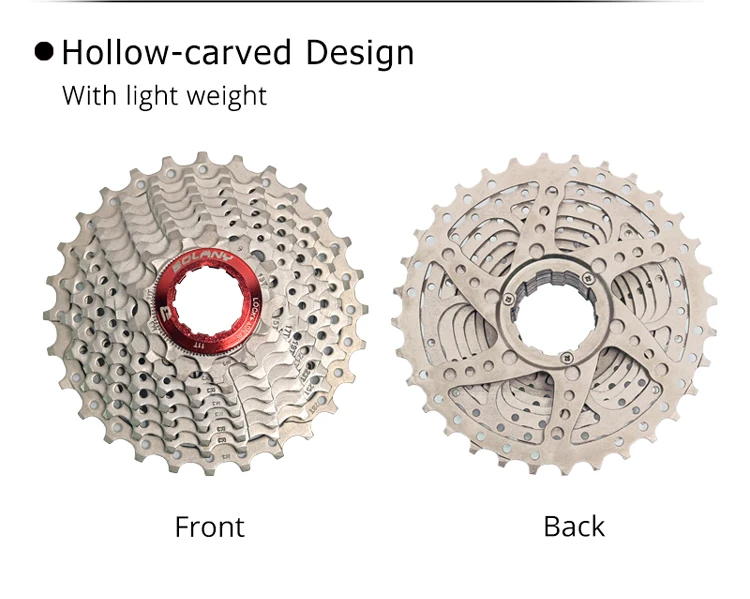 Bolany велосипедная обгонная муфта 9 скоростная дорожная кассета 11-28 Т маховик мотоцикла совместимый для Sora Groupset R3500 R3000