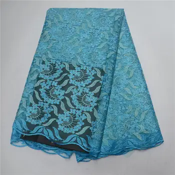 

African Tulle Lace Fabric High Quality Embroidery French Net Mesh 2019 Nigeria Lace For Wedding Party LP30