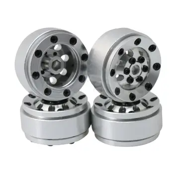 

Mxfans RC1:16 Aluminum Alloy Wheel Rims WPL1635 for WPL C14 C24 B14 B24 B16 Military Truck Crawler Pack of 4