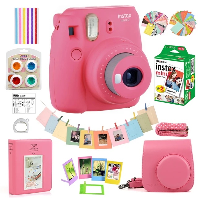 5 Colors Fujifilm Instax Mini 9    Instant Film Camera + 20