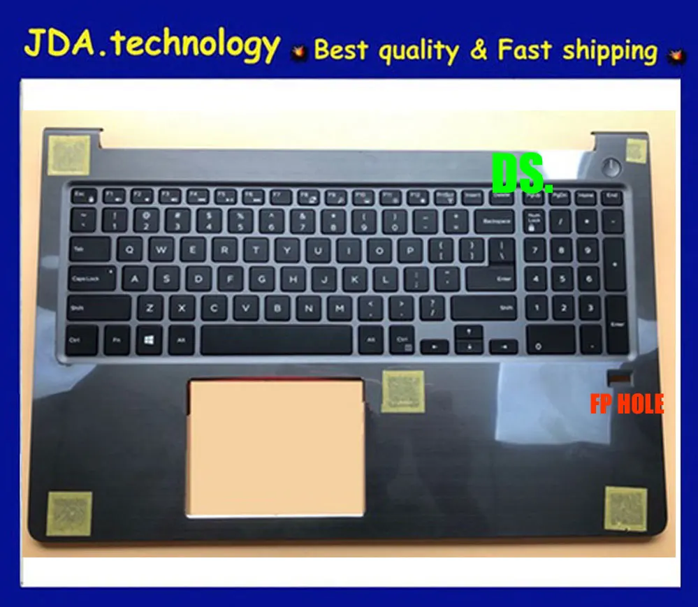 Подставка для рук Dell Vostro 15 95% 5000 V5568 15-5568 верхняя крышка клавиатуры США 0FCN57 новинка