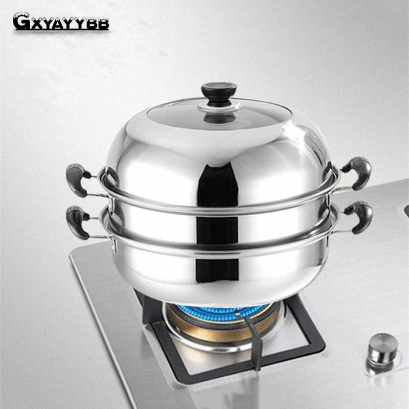 28cm two layers high quality stainless steel boiler double double