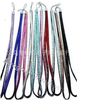 

Party Favors DIY Craft Supplies Good price hot Bling Bling Lanyard Crystal Rhinestone in neck for Mobile phone