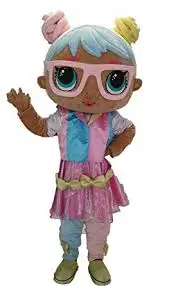 

New Style fashion Lol Doll Girl Halloween cosplay Adult Animal mascot costume foam costumes free shipping
