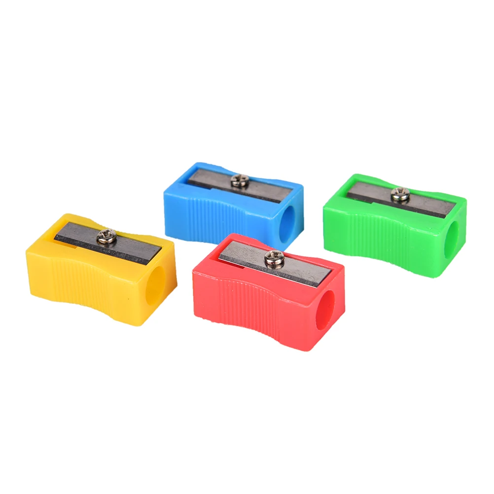 2017 New Pencil Sharpener Colorful Cute Gift Stationery Children Mini Pencil Sharpener School Stationery Supplies 5 Pcs/Set