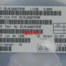 500 шт. IRLML6402TRPBF IRLML6402 IRLML0030TRPBF IRLML0030 SOT23