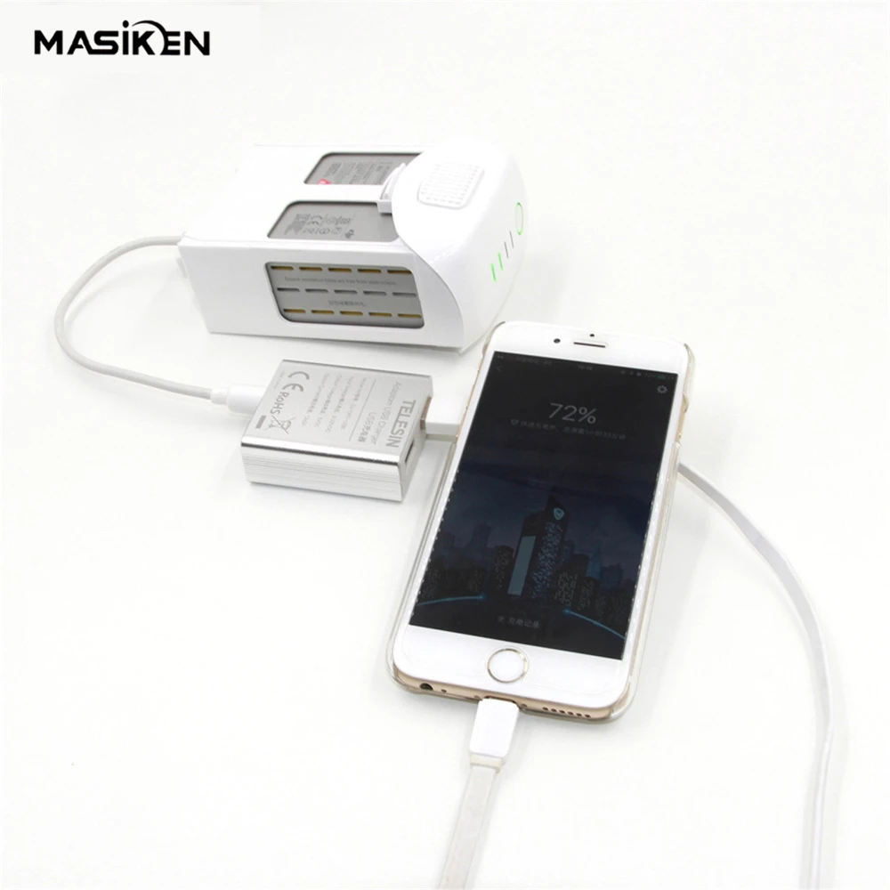 Masiken(10 pin-a/2 ПИН-A) к DC/USB конвертер выгрузки адаптер для DJI Phantom 4/3 Drone Батарея