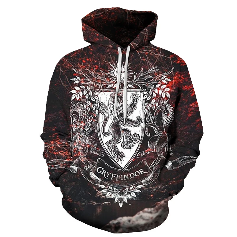

3D Harry Magic School Costume Men Women 3D Hoodies Sweatshirts Pullover Trackusits Casual Anime Potter XXXtentcaion Hoodie S-6XL
