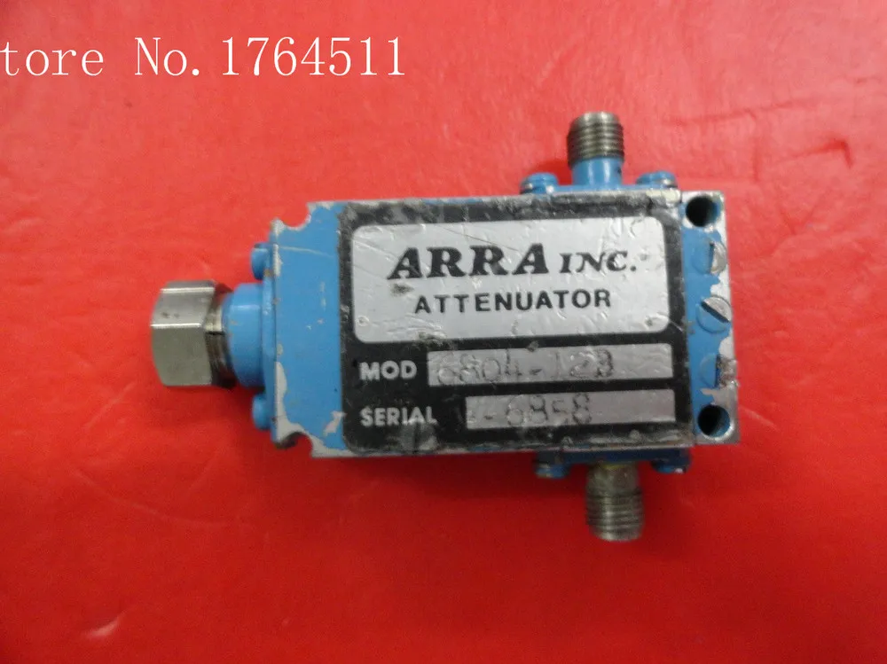 

[BELLA] ARRA 6804-12B 8-12.4GHz hand adjustable continuation variable attenuator 12dB