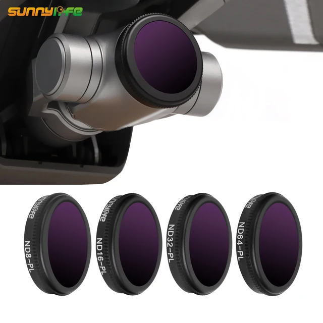 $39.98  Sunnylife 4pcs/set ND8-PL ND16-PL ND32-PL ND64-PL Lens Filter for DJI MAVIC 2 ZOOM Drone