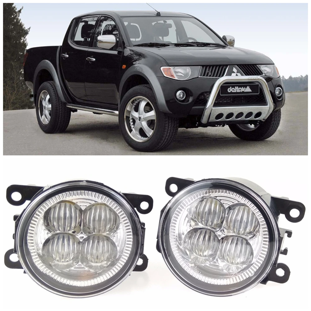 

For Mitsubishi L200 KB_T KA_T Pickup 2005-2015 10W High power high brightness LED set lights lens fog lamps